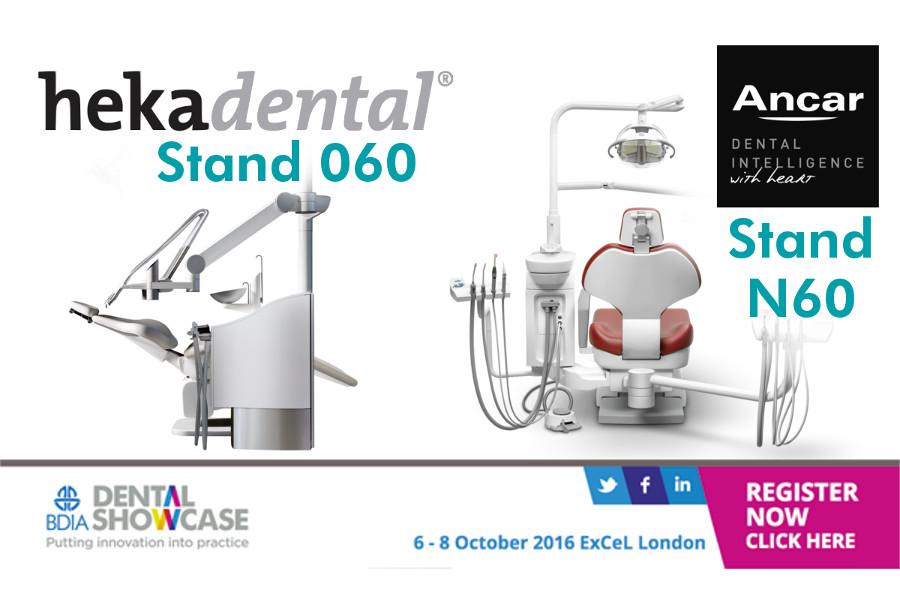 BDIA Dental Showcase at ExCeL centre - 6-8 October – Stands N60 and O60
